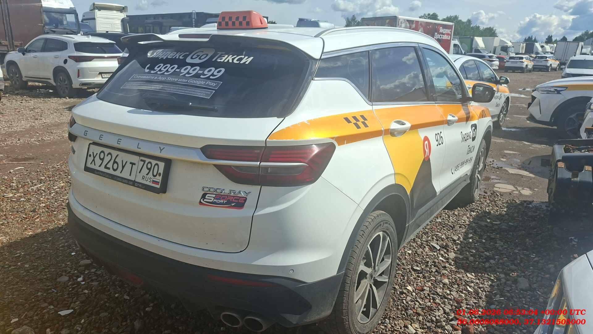 Geely Coolray,  147 945 км, 2023 года в лизинг