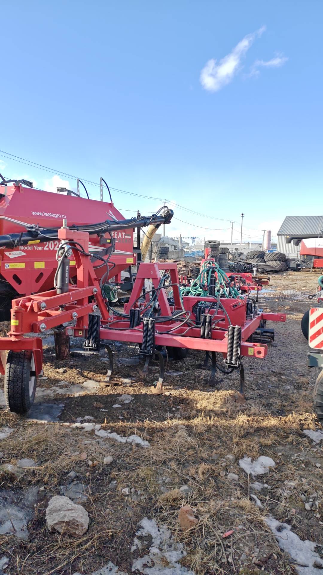 Агроцентр FEATAGRO D-8500 посевной комплекс