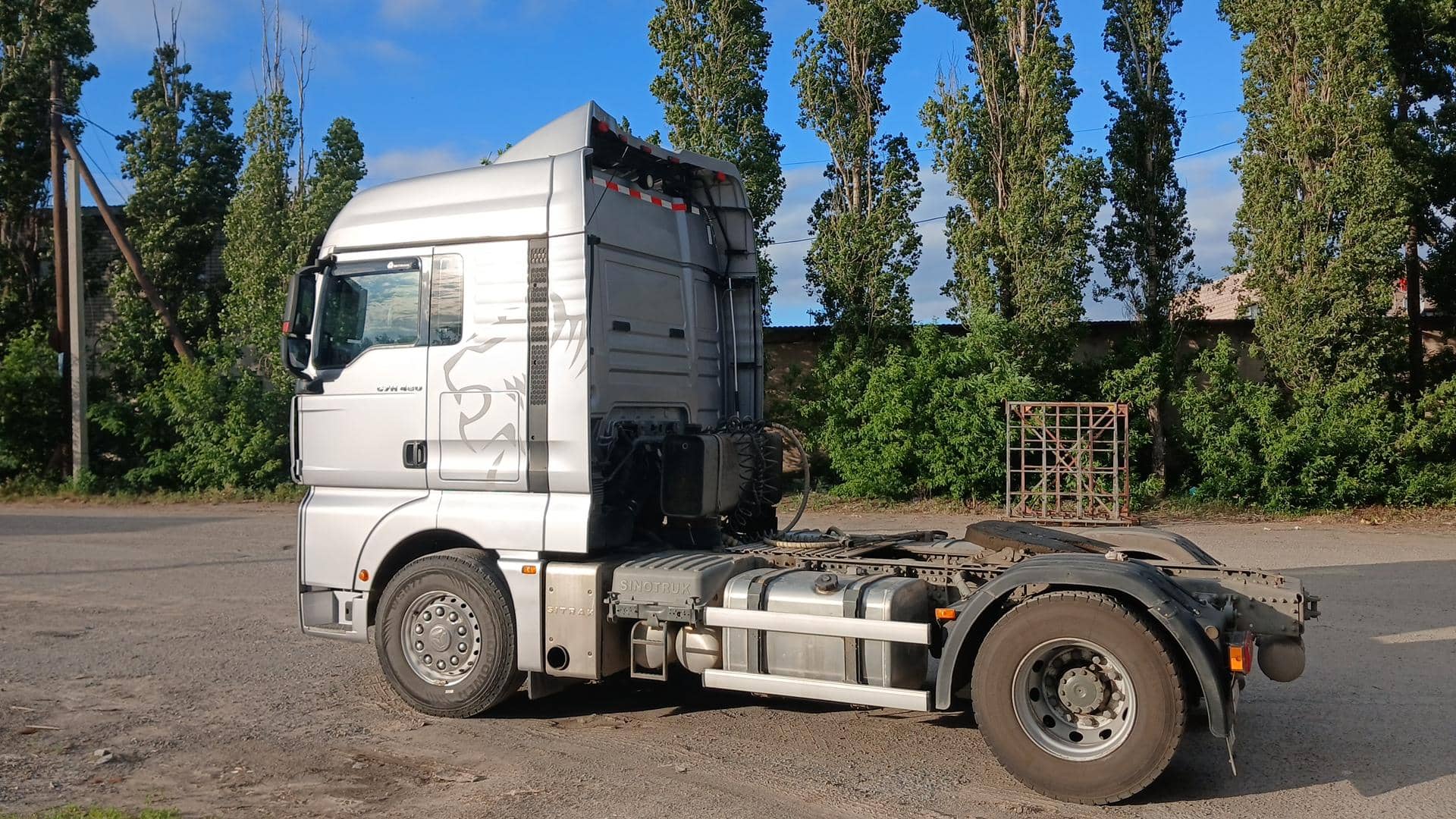 Sitrak C7H MAX ZZ4186V391HE,  375 875 км, 2023 года в лизинг