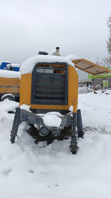 SANY HBT6016C-5S самоходный бетононасос прицепной