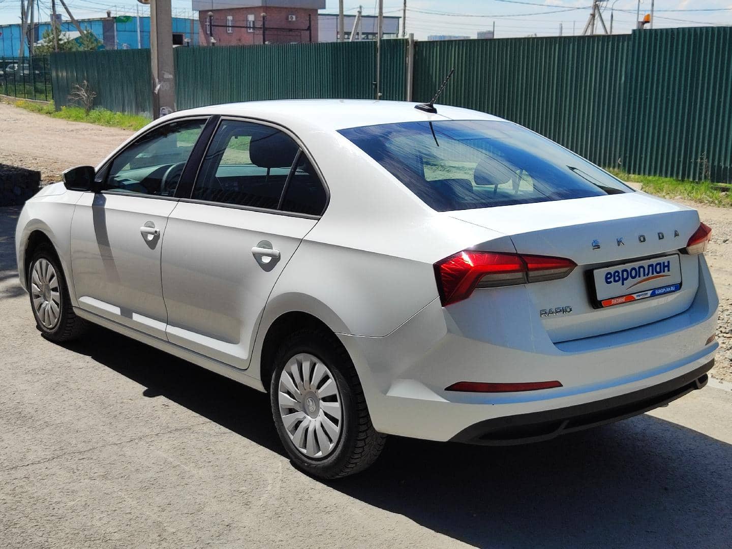 Skoda Rapid,  101 372 км, 2020 года в лизинг