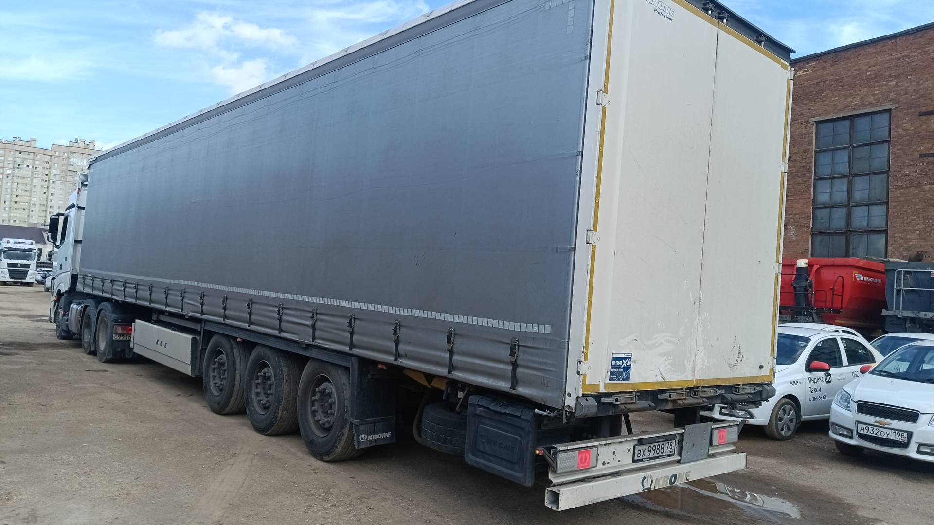 KRONE Шторный SD, 2023 года в лизинг