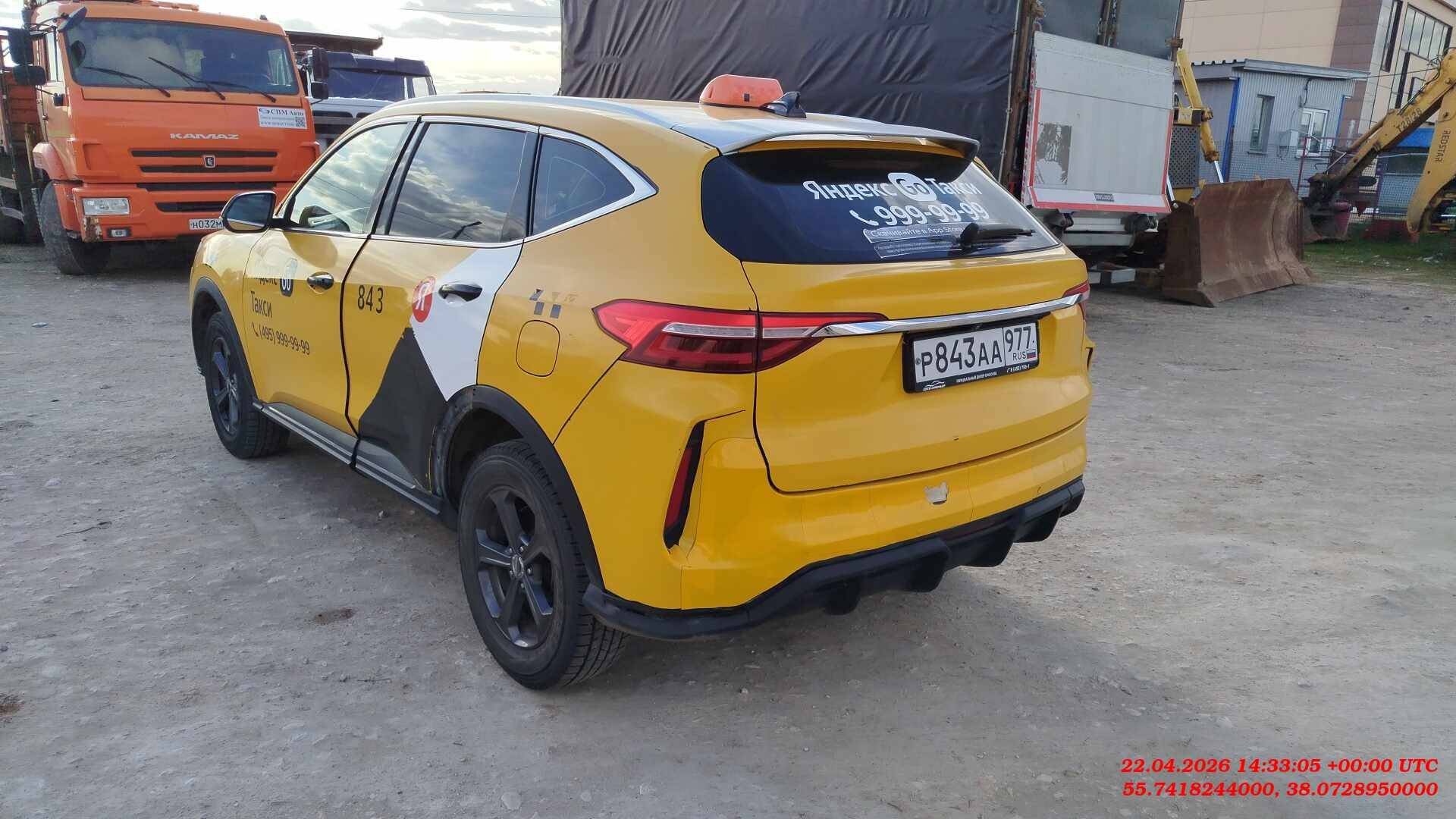 Haval F7,  339 746 км, 2022 года в лизинг
