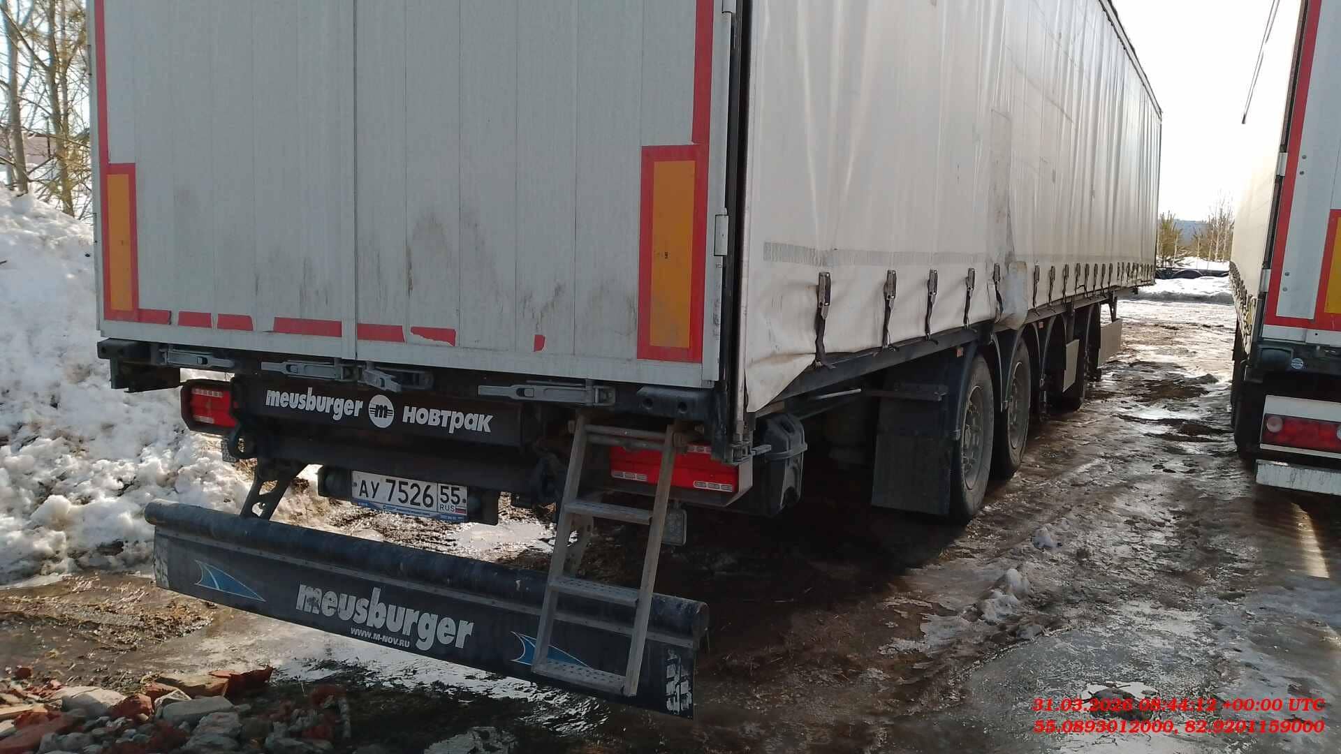НОВТРАК Meusburger Шторный 16.6 м, SP-451, 2024 года в лизинг
