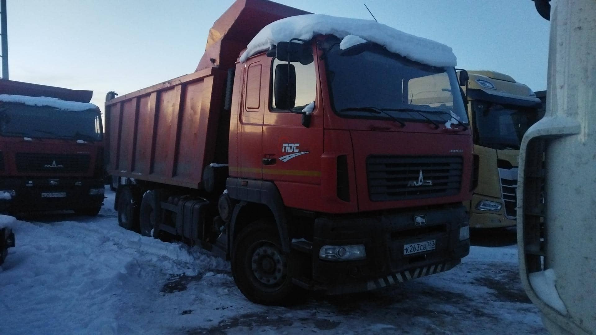 МАЗ 6501C9-8520-005,  119 149 км, 2020 года