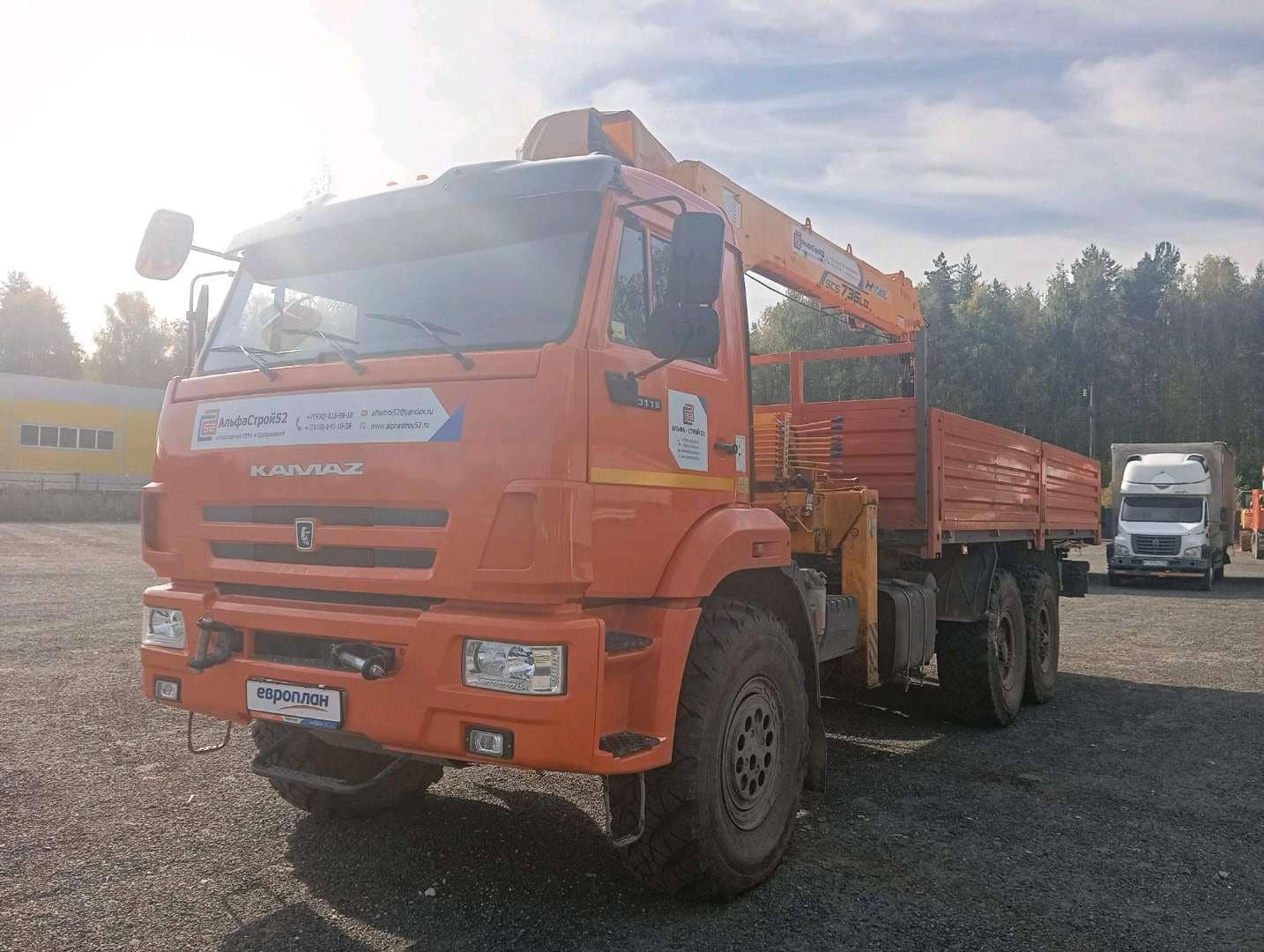 КАМАЗ 43118-A5,  7 745 км, 2025 года в лизинг