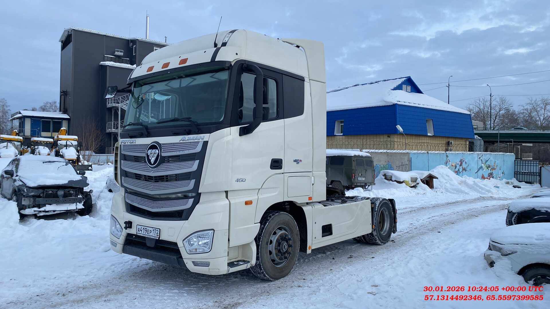 Foton AUMAN EST A 1846 AMT (4189SLFKA),  308 437 км, 2023 года в лизинг