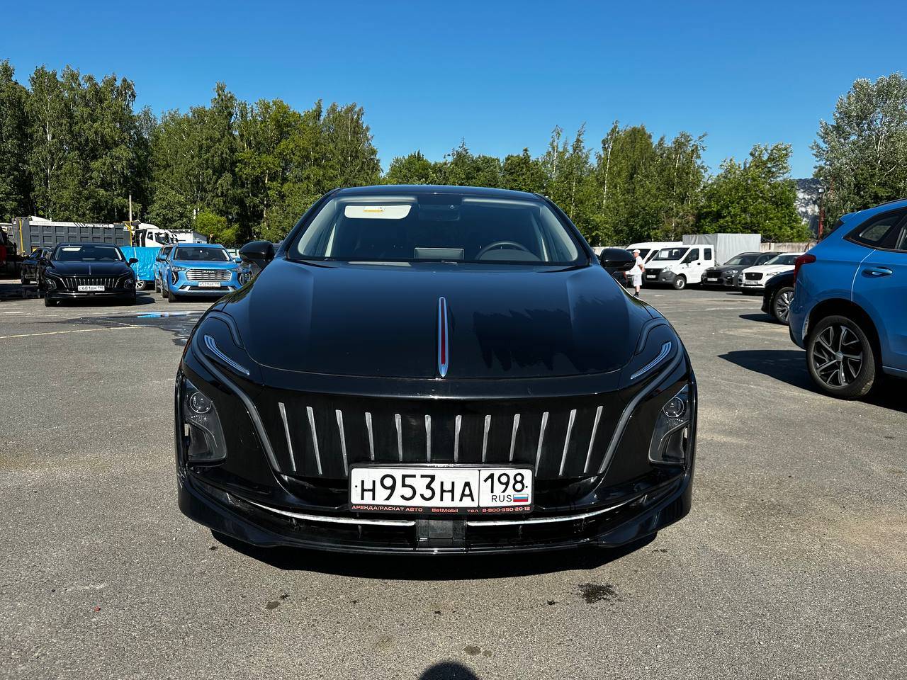 Hongqi E-QM5,  39 466 км, 2022 года в лизинг