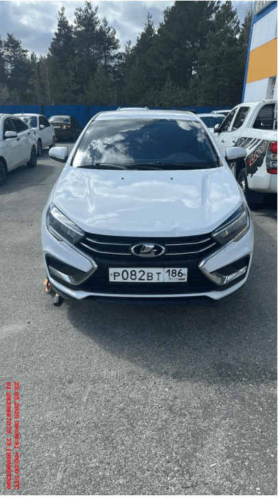 Lada Vesta седан,  80 000 км, 2023 года в лизинг