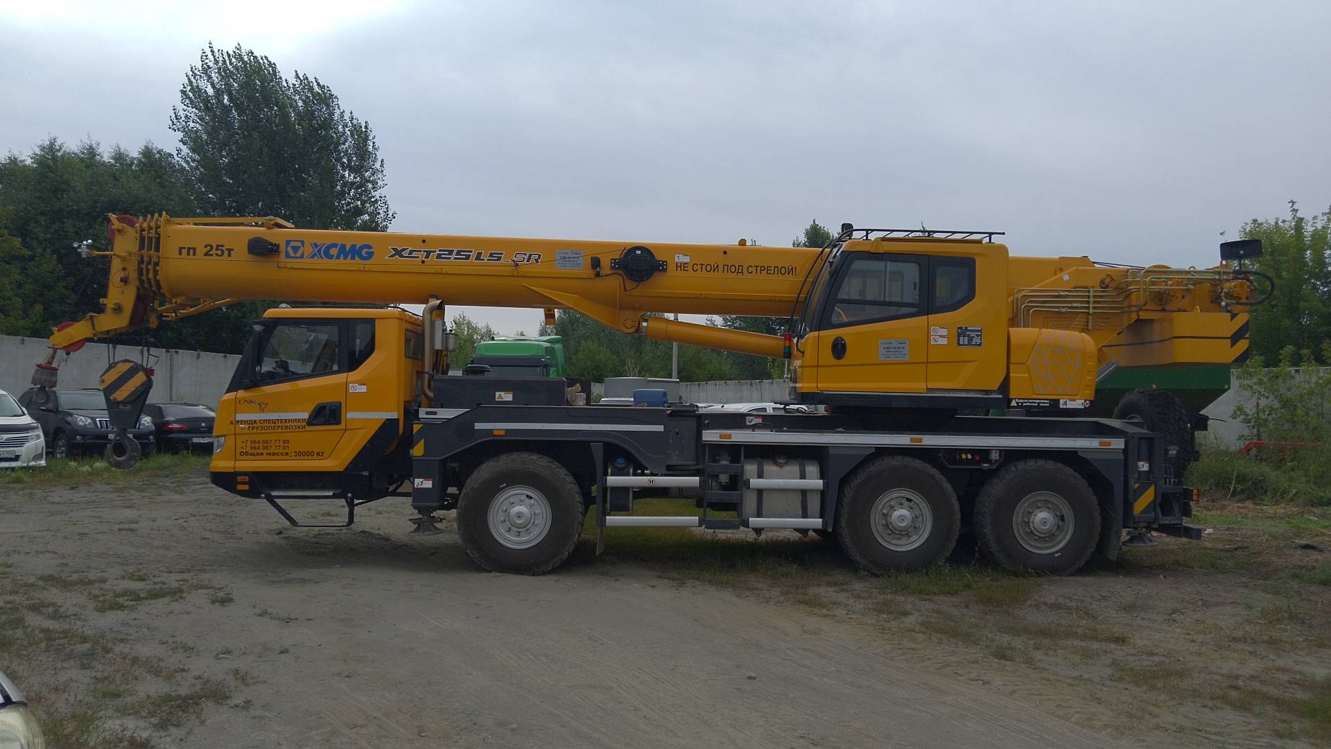 XCMG/MGCM XCT25L5_SR,  7 340 км, 2024 года в лизинг