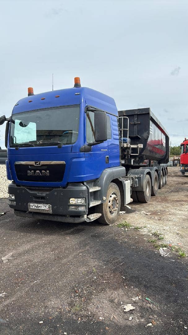 MAN TGS 33.480 6X4 BBS-WW (L),  498 310 км, 2019 года в лизинг