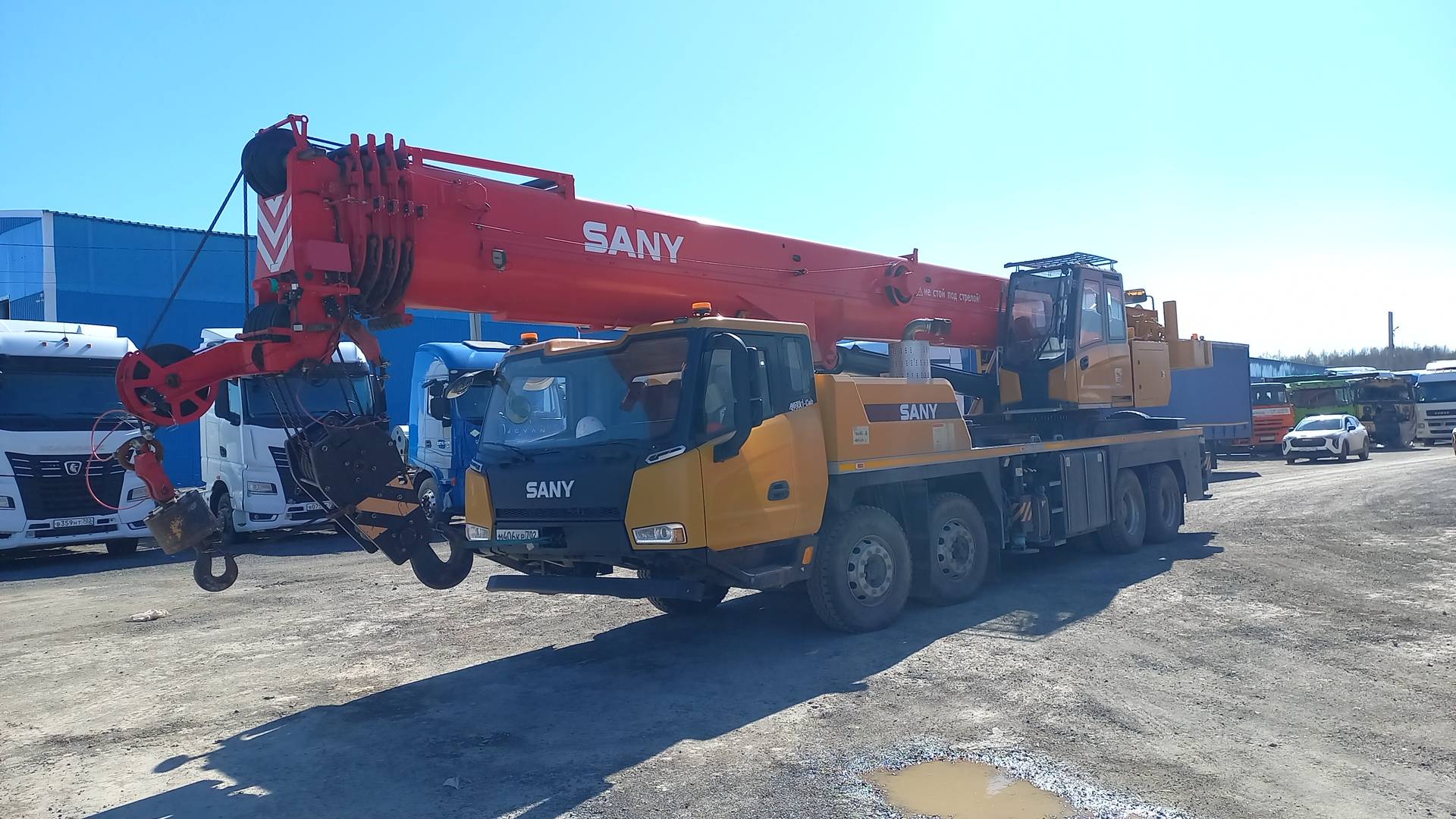 SANY STC 550T5,  6 079 км, 2023 года в лизинг