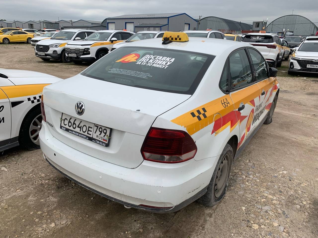 Volkswagen Polo,  177 533 км, 2019 года в лизинг