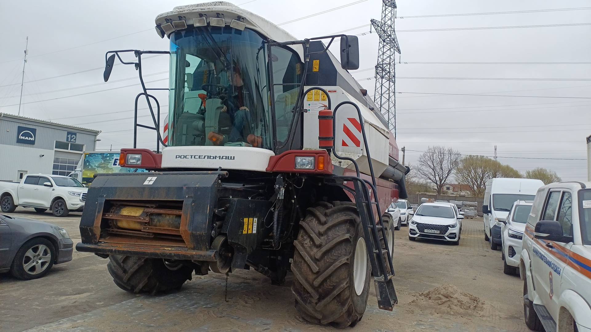 Ростсельмаш VECTOR 410,  1 068 км, 2021 года