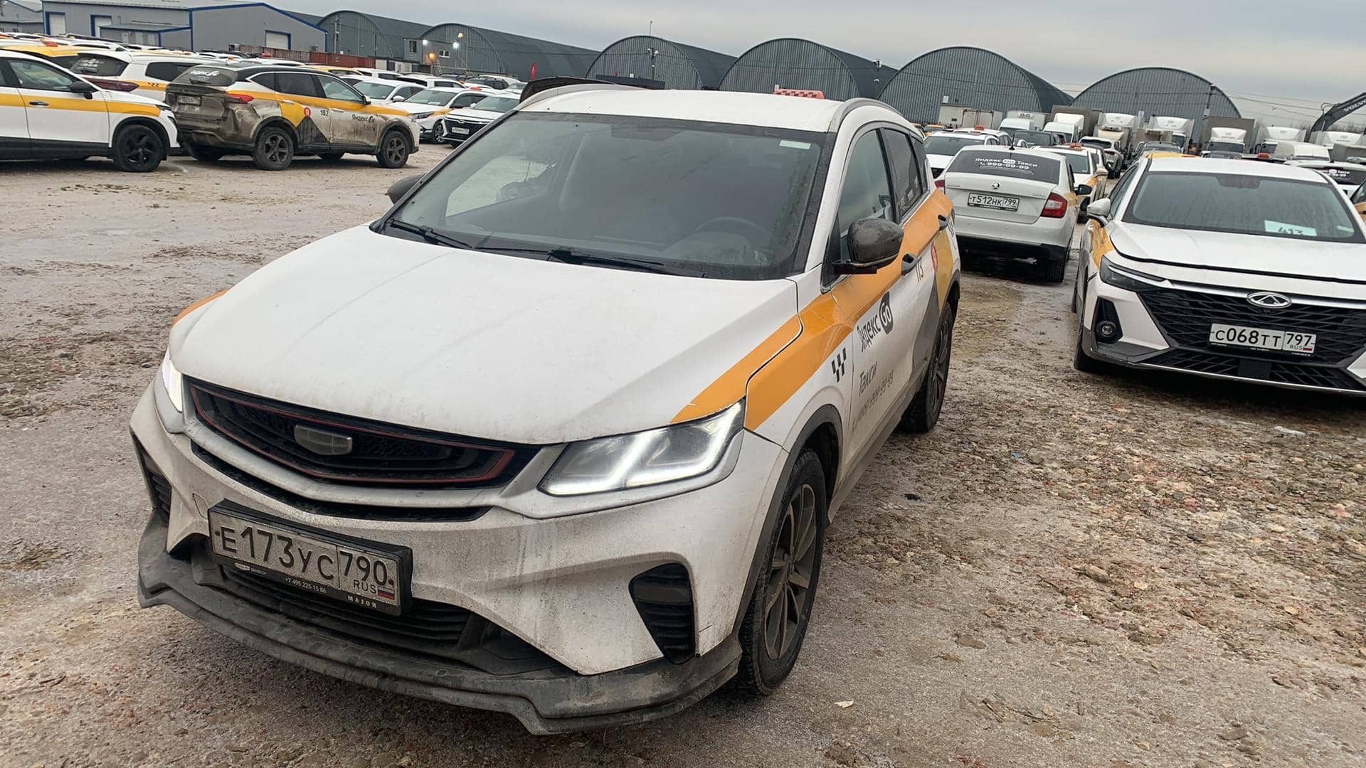 Geely Coolray,  222 696 км, 2023 года в лизинг