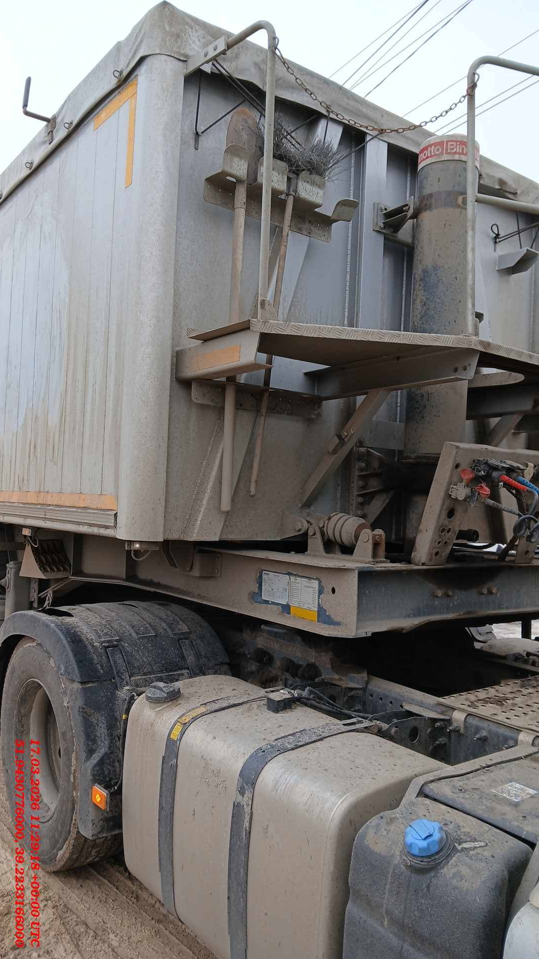 BODEX Самосвальный KIS 4WA1 40 м³, 2023 года в лизинг