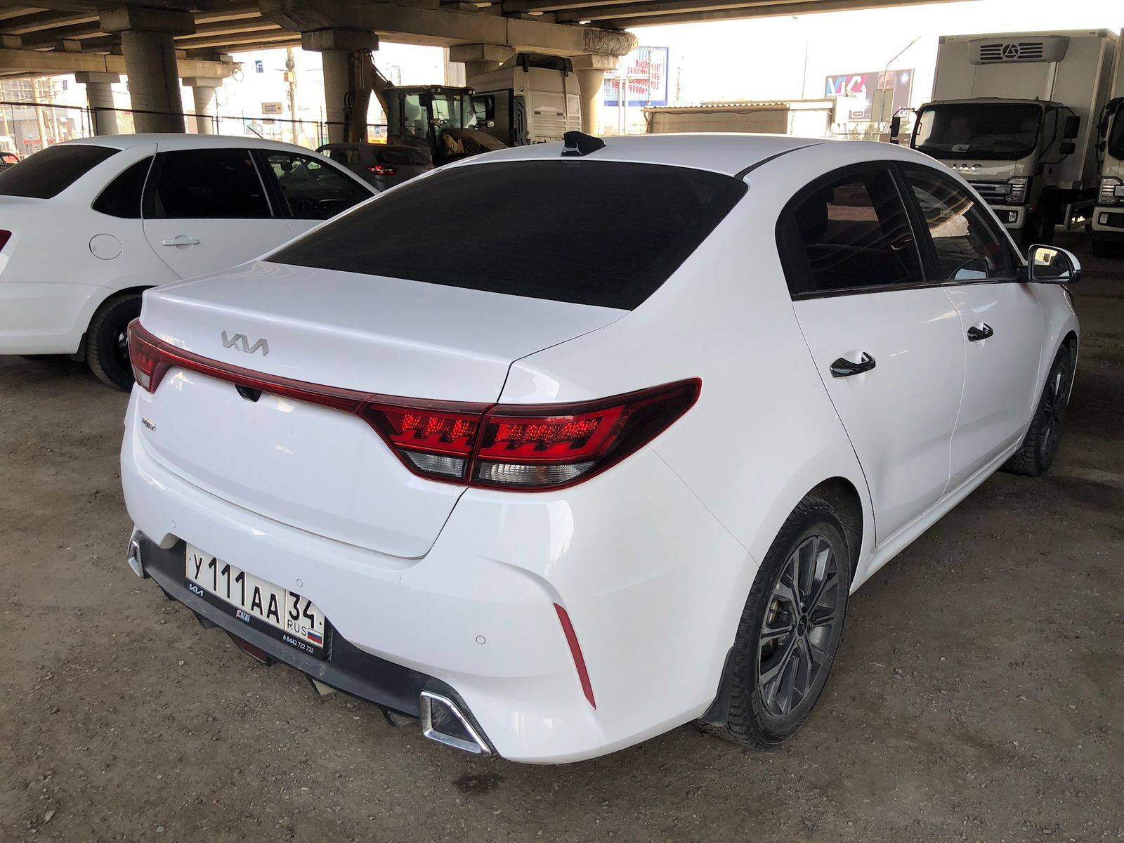 KIA Rio,  48 318 км, 2022 года