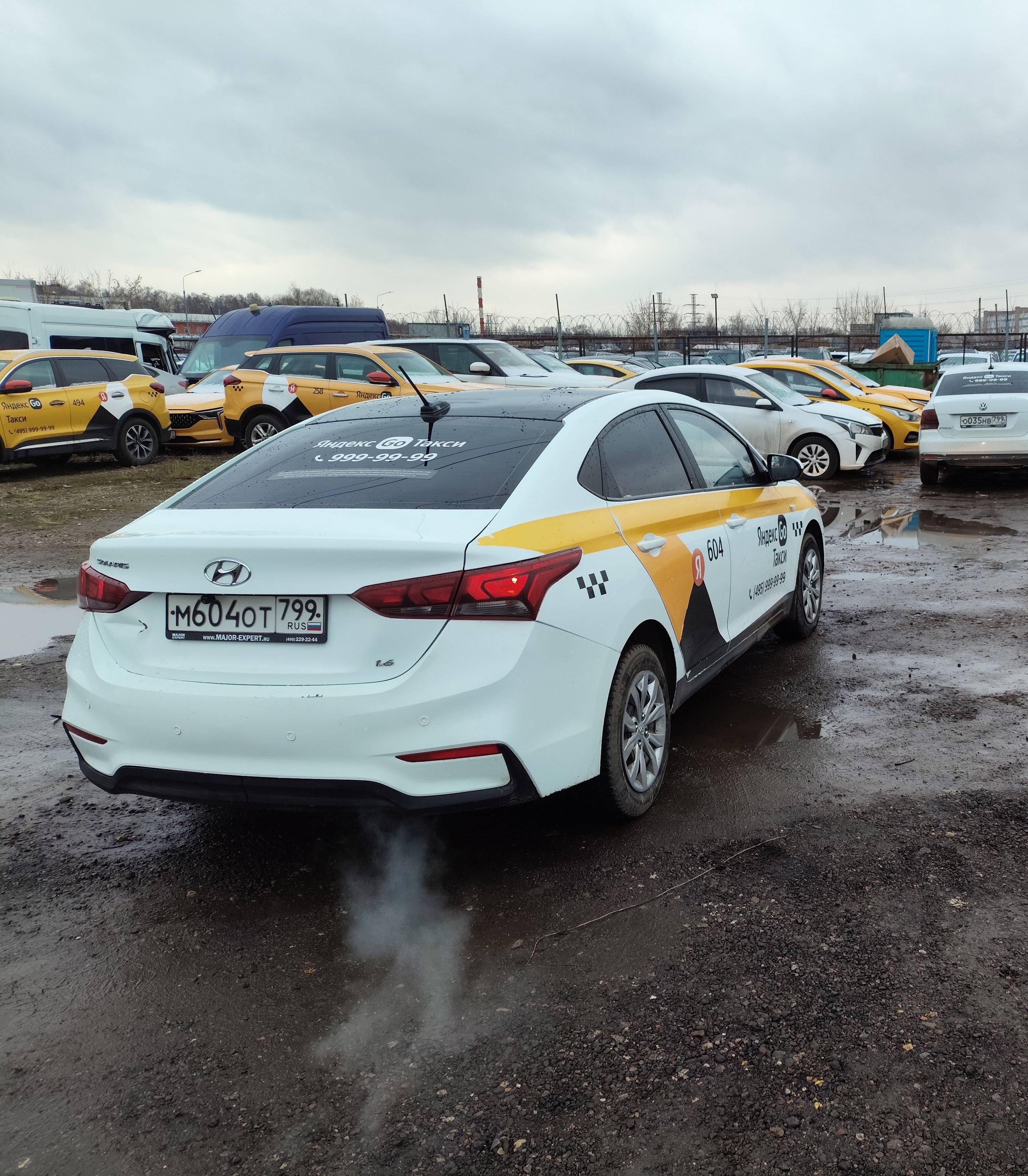 Hyundai Solaris,  251 912 км, 2019 года в лизинг