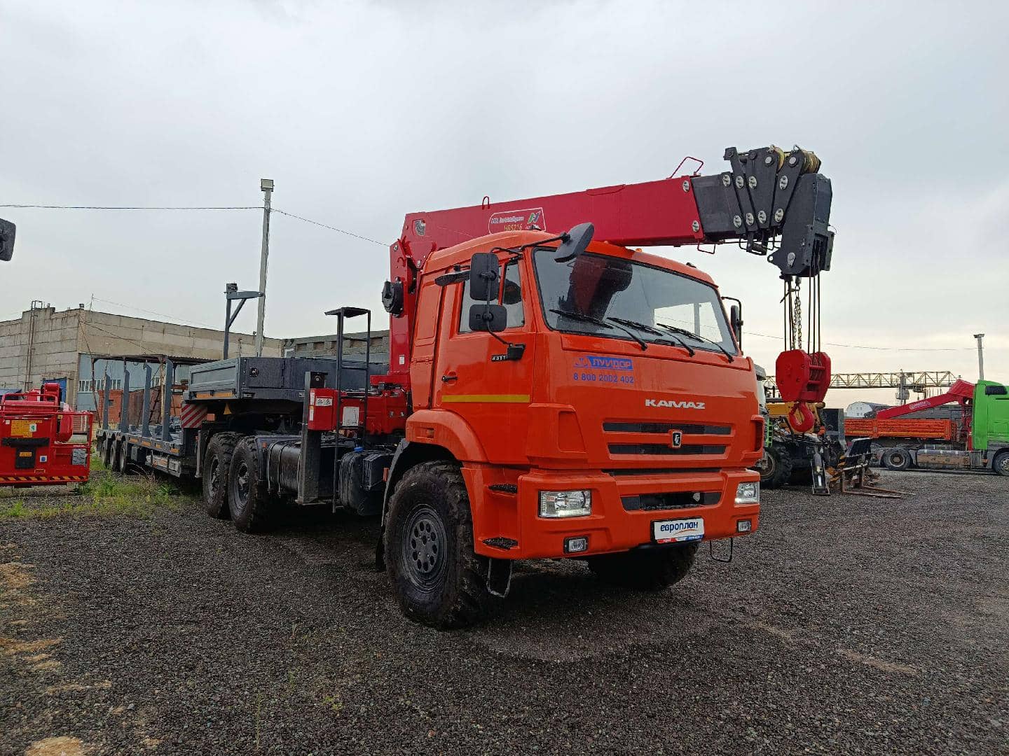КАМАЗ 43118-3027-50(E5),  957 км, 2024 года в лизинг