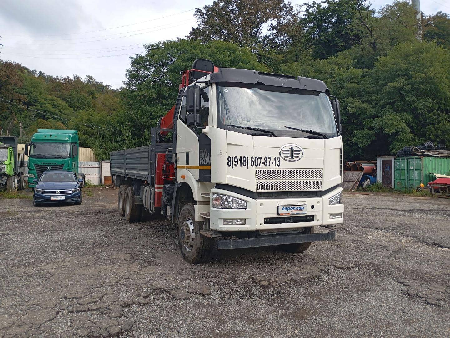 FAW CA3250P66K24L1TE5 6x6,  37 790 км, 2024 года в лизинг