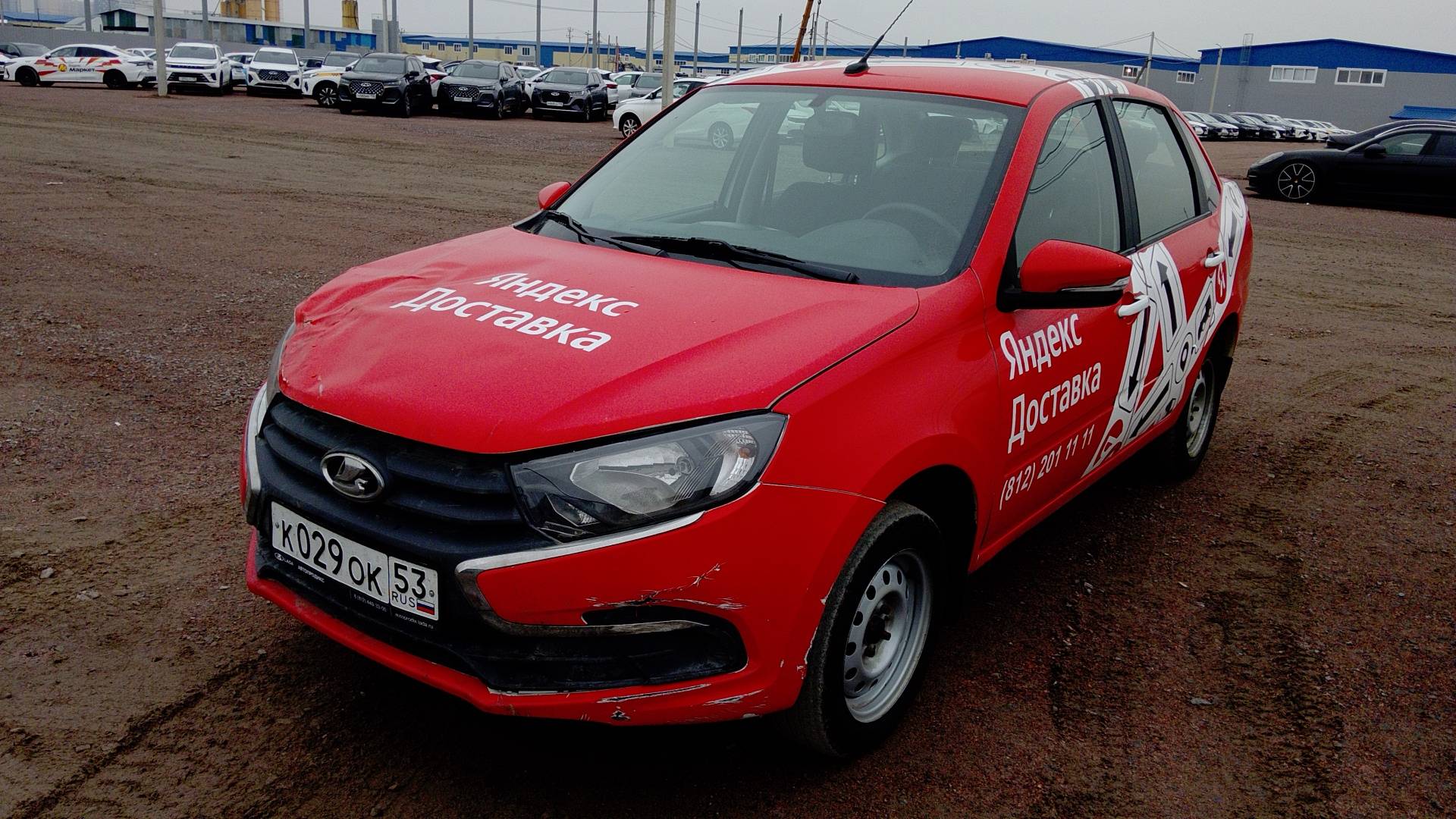 Lada Granta седан,  53 000 км, 2024 года в лизинг