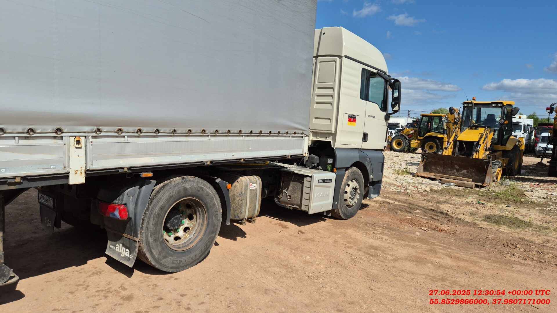 MAN TGX 18.500 4X2 LLS,  614 802 км, 2019 года в лизинг