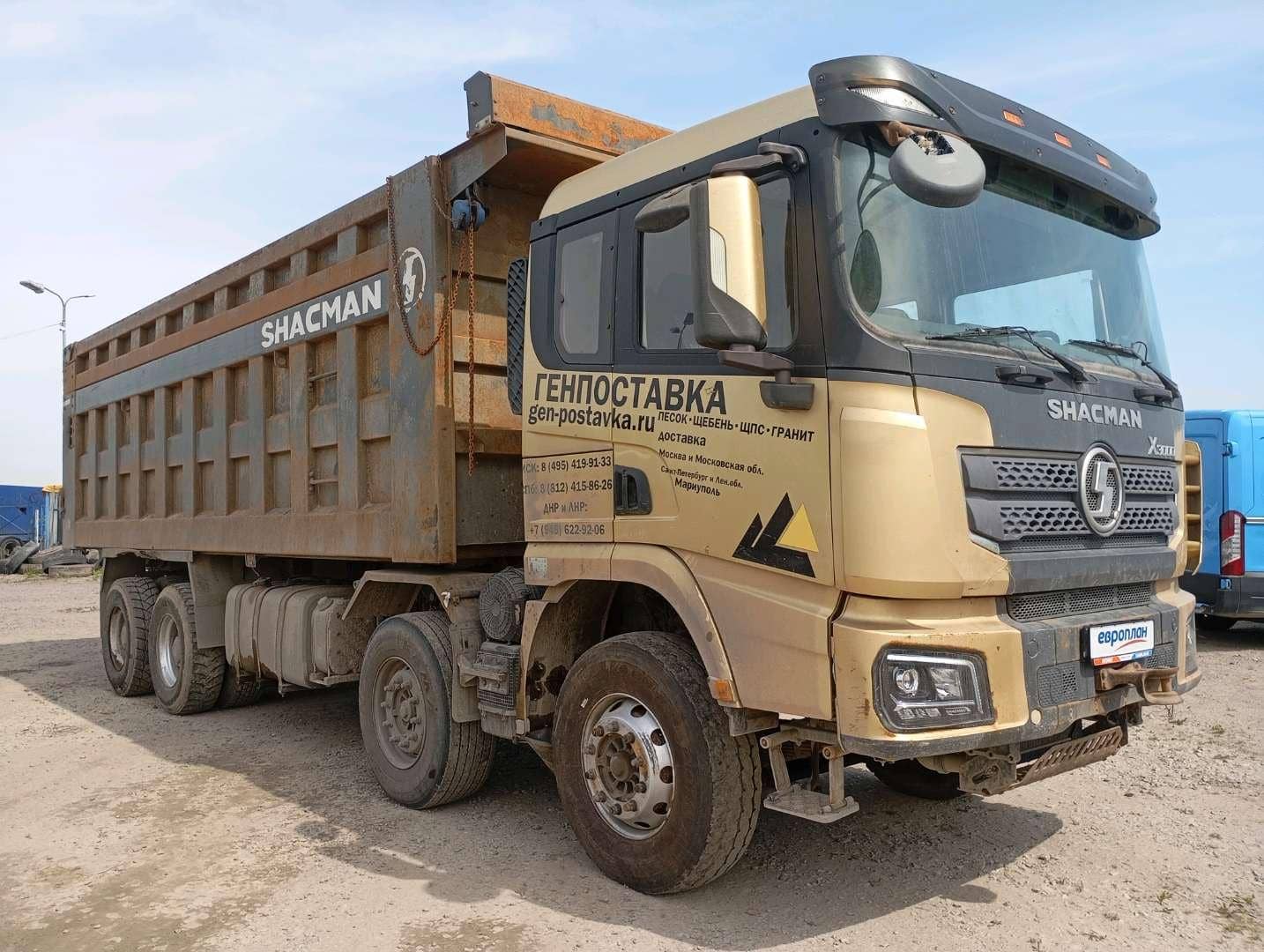 Shacman SX331863366 (скальный кузов),  345 839 км, 2022 года в лизинг