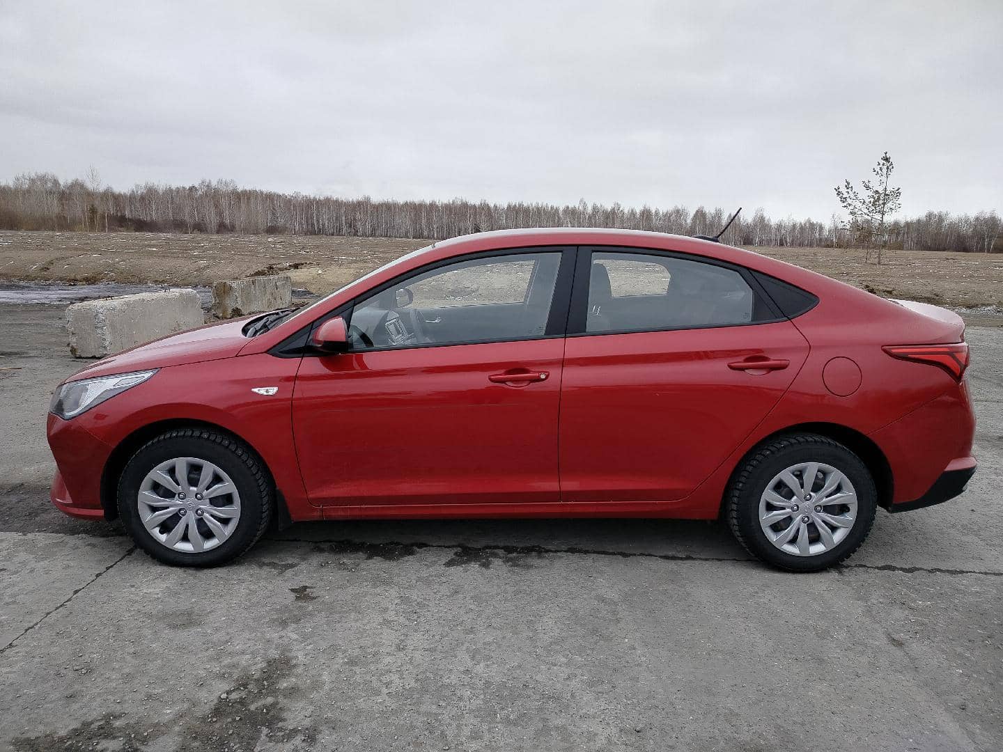 Hyundai Solaris,  77 057 км, 2021 года в лизинг