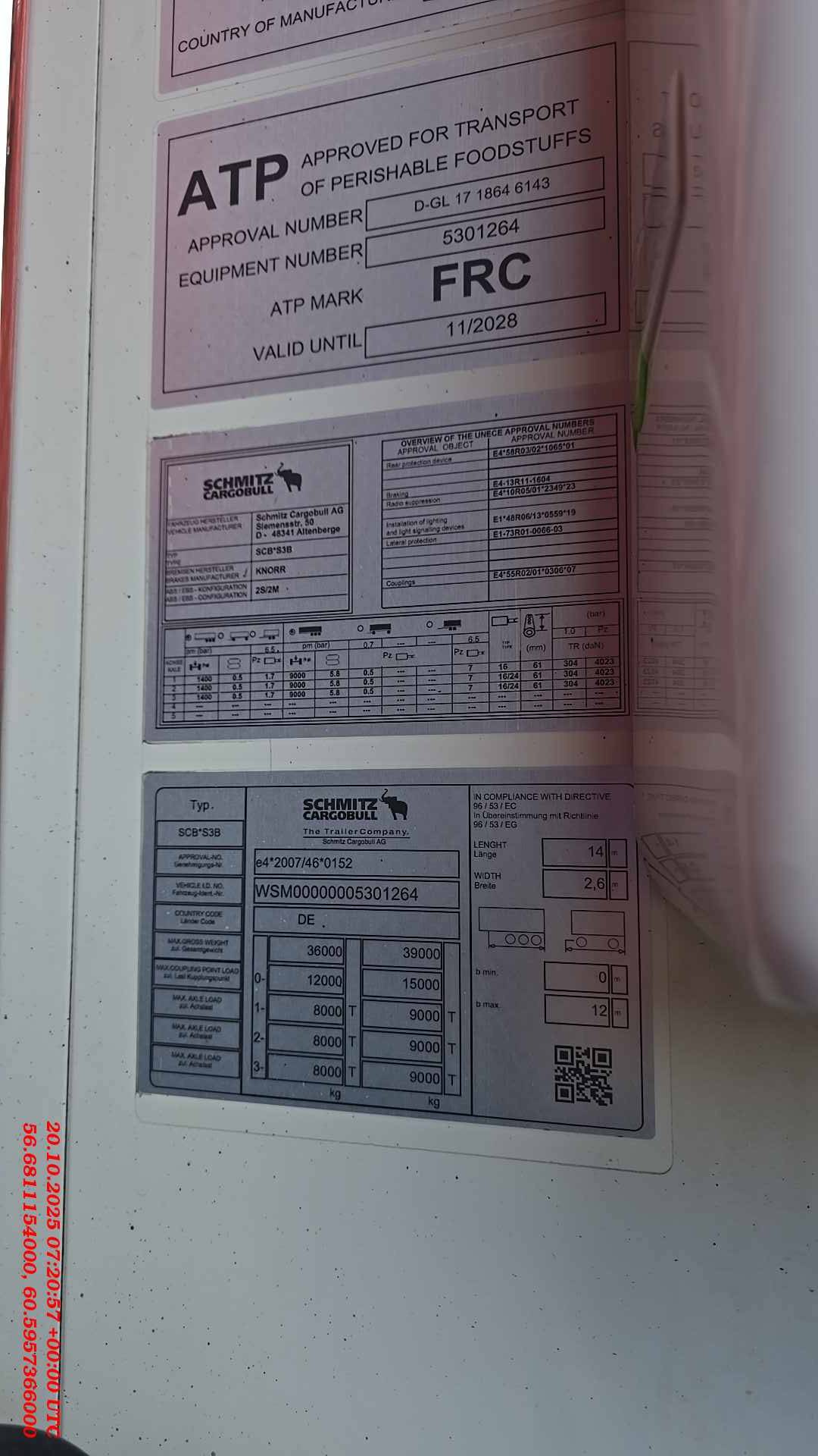 SCHMITZ Рефрижератор SKO24/L, 2022 года