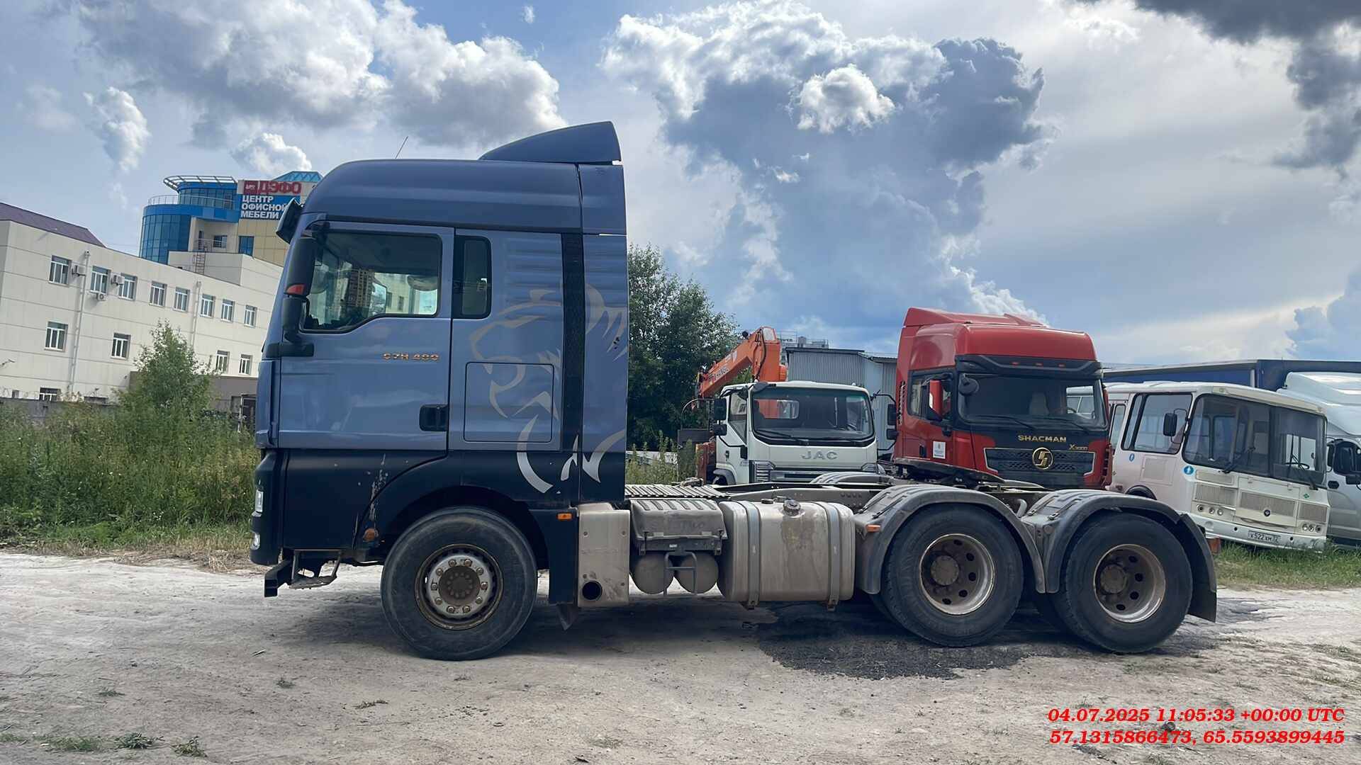 Sitrak С7Н 6×4 ZZ4256V364HE,  246 911 км, 2023 года в лизинг