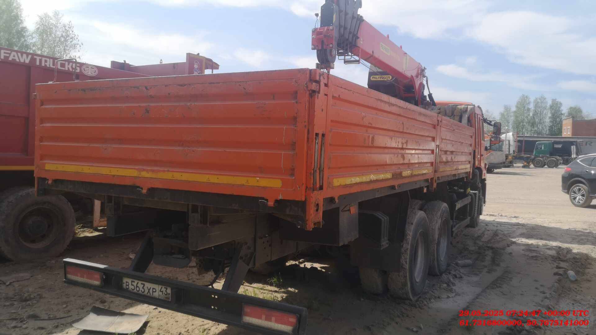 КАМАЗ 65115-50(E5),  52 774 км, 2021 года в лизинг