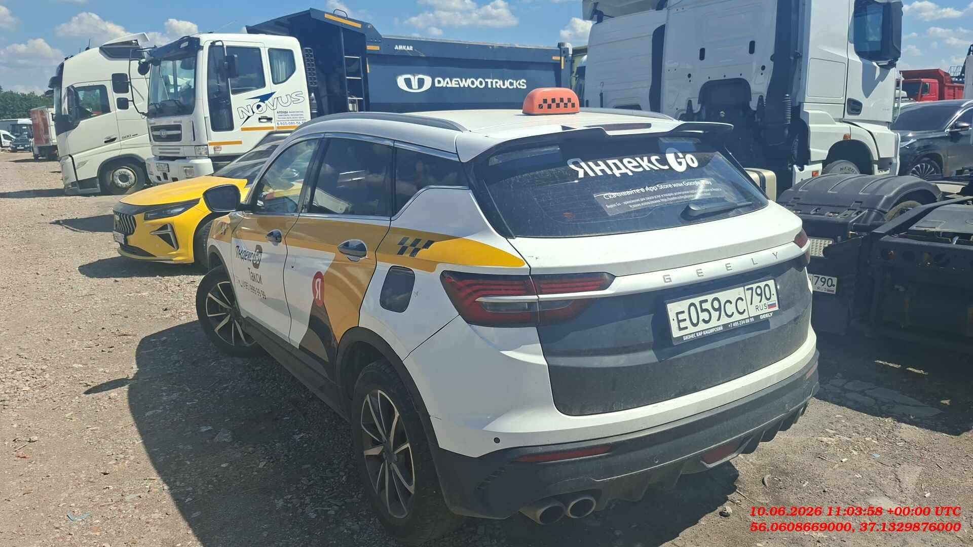 Geely Coolray,  256 688 км, 2023 года в лизинг