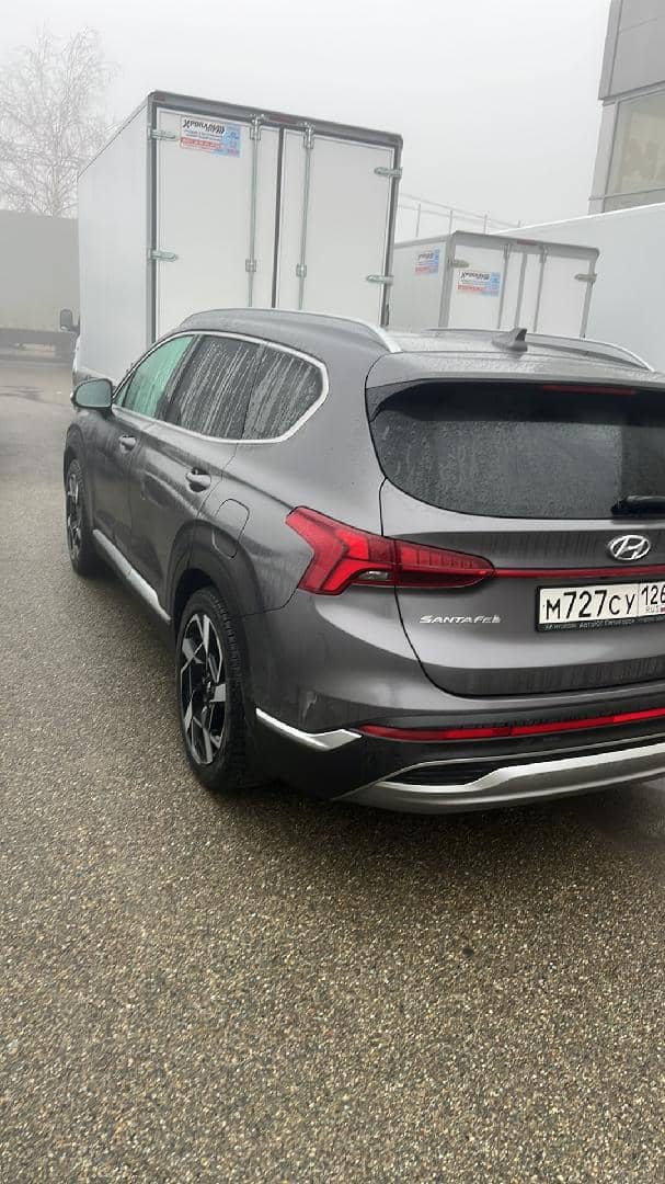Hyundai Santa Fe,  52 536 км, 2022 года в лизинг