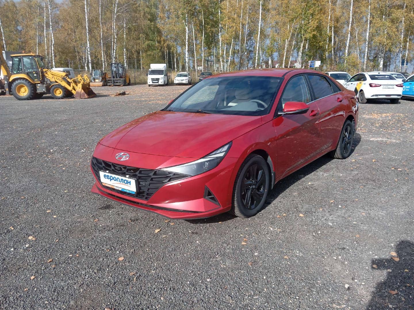 Hyundai Elantra,  83 704 км, 2022 года в лизинг