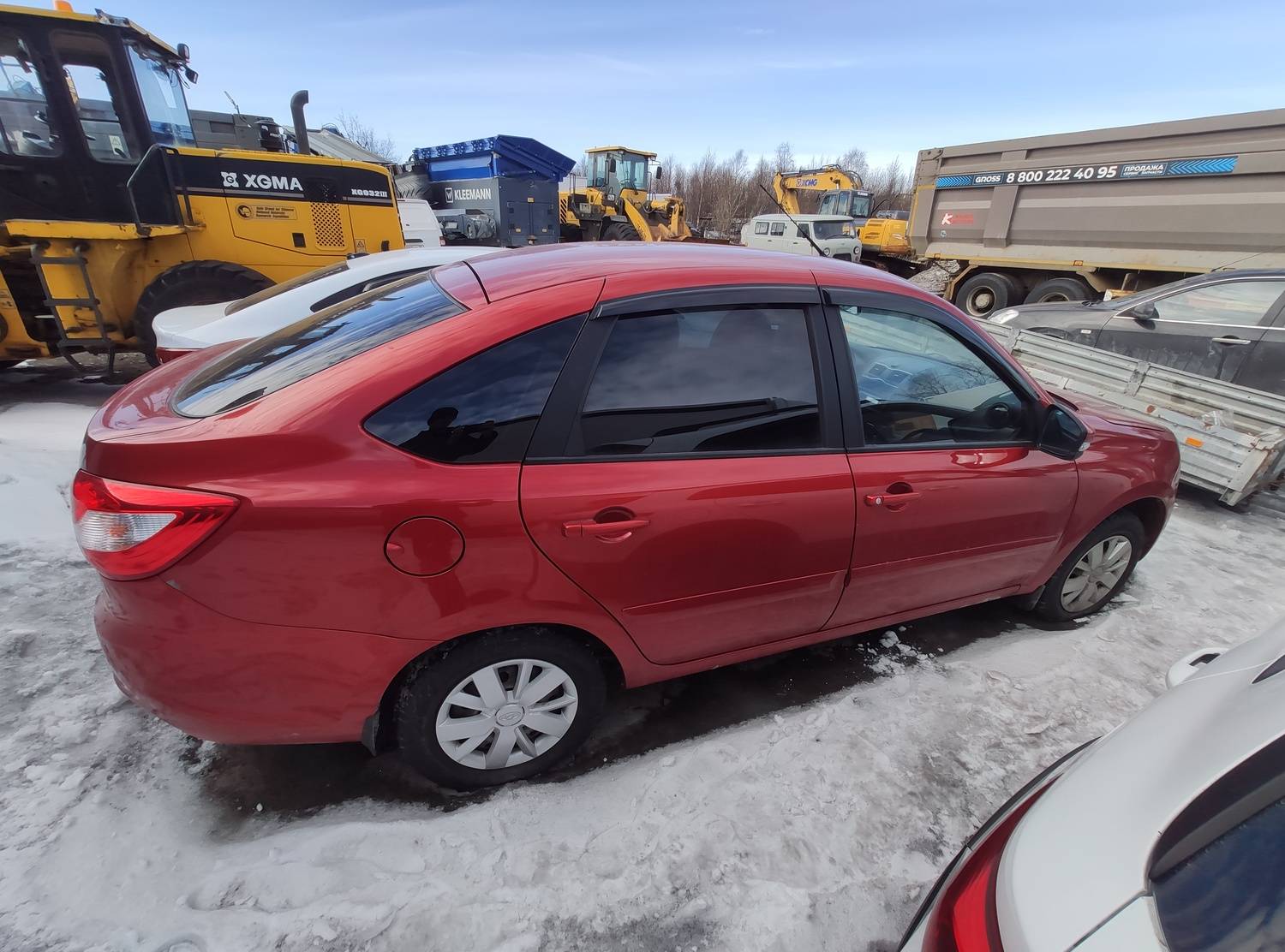 Lada Granta лифтбек,  93 887 км, 2022 года в лизинг