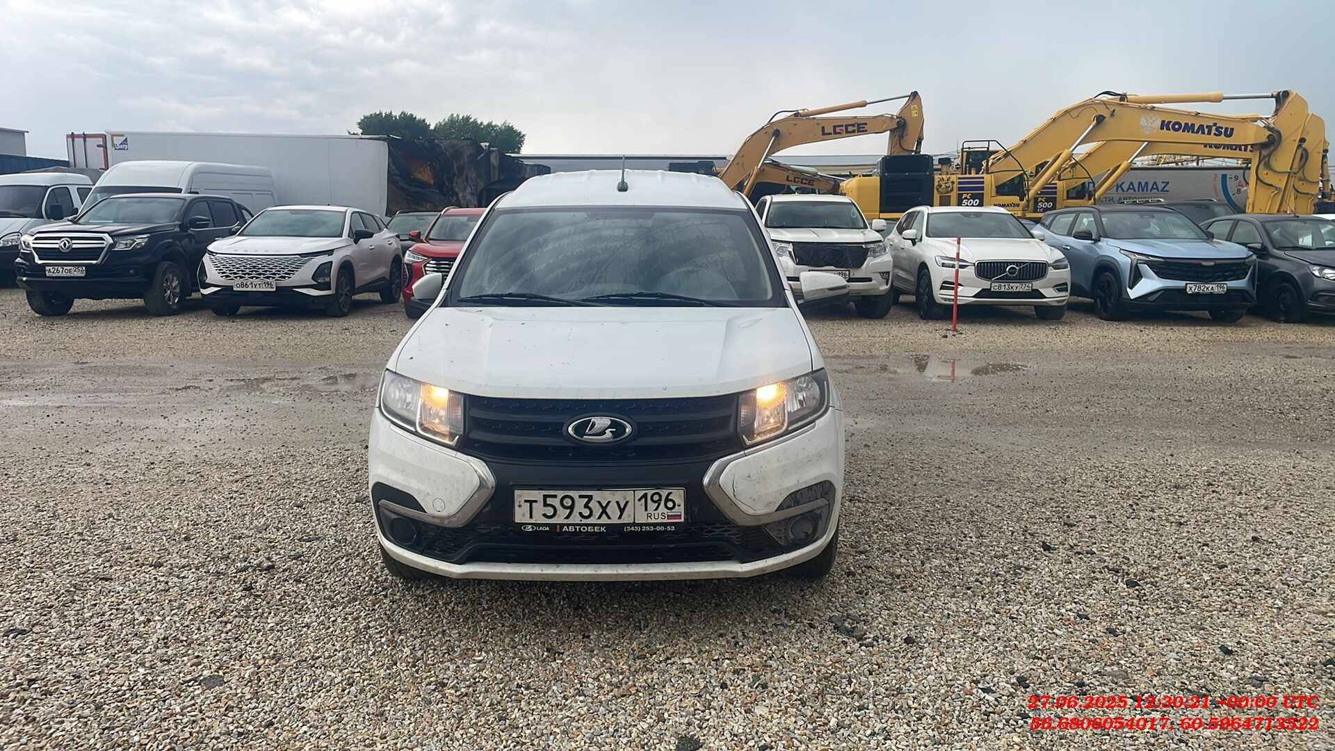 Lada Largus фургон,  41 015 км, 2024 года в лизинг