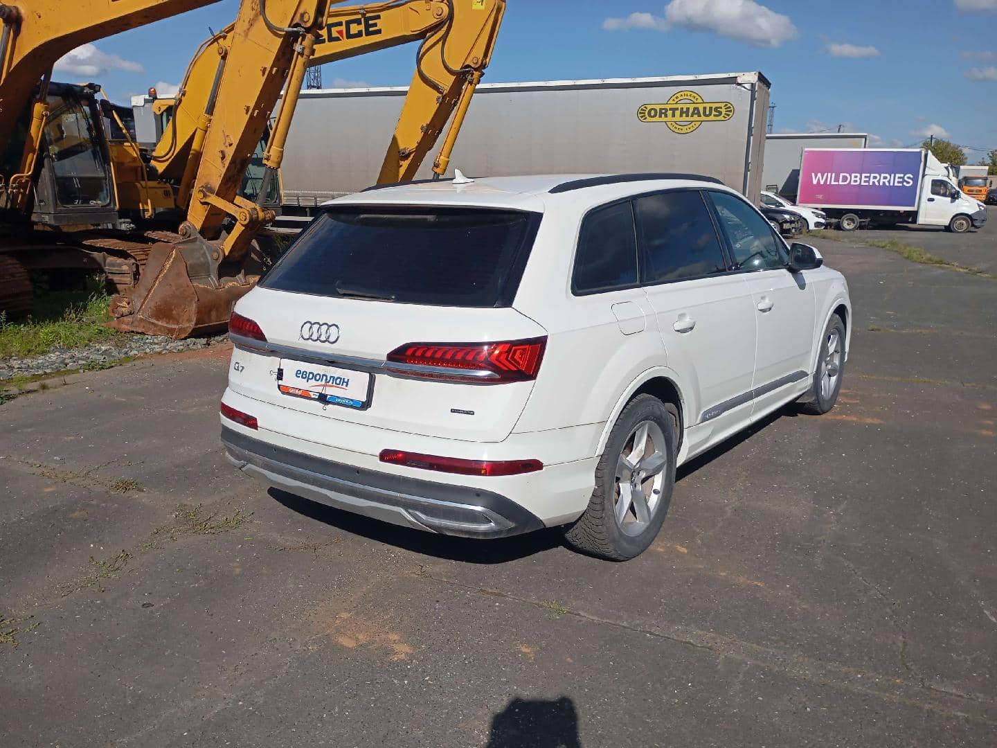 Audi Q7,  107 456 км, 2020 года в лизинг