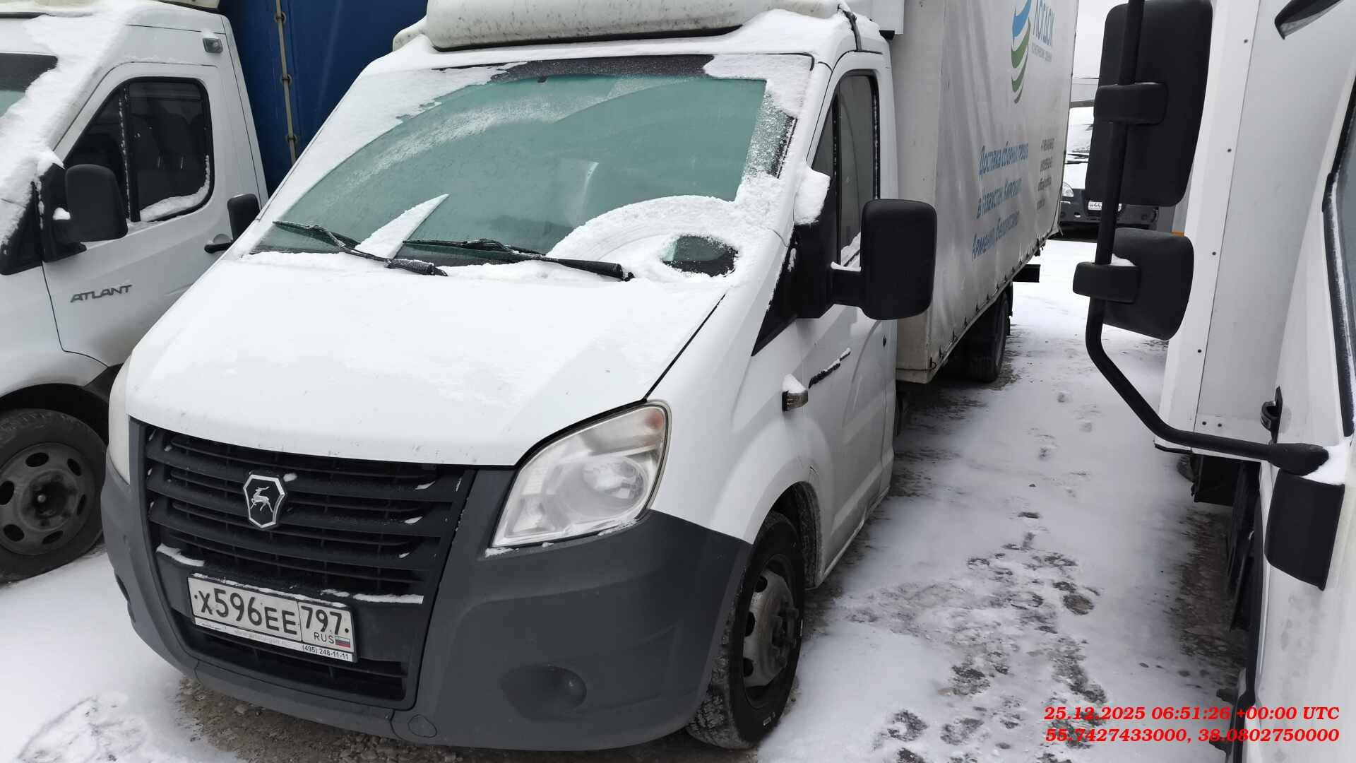 ГАЗ ГАЗель NEXT,  163 731 км, 2021 года