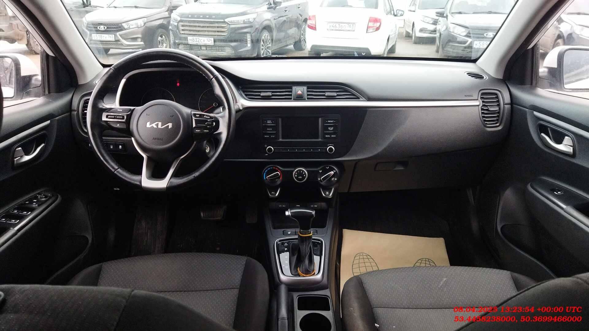KIA Rio,  102 726 км, 2021 года в лизинг