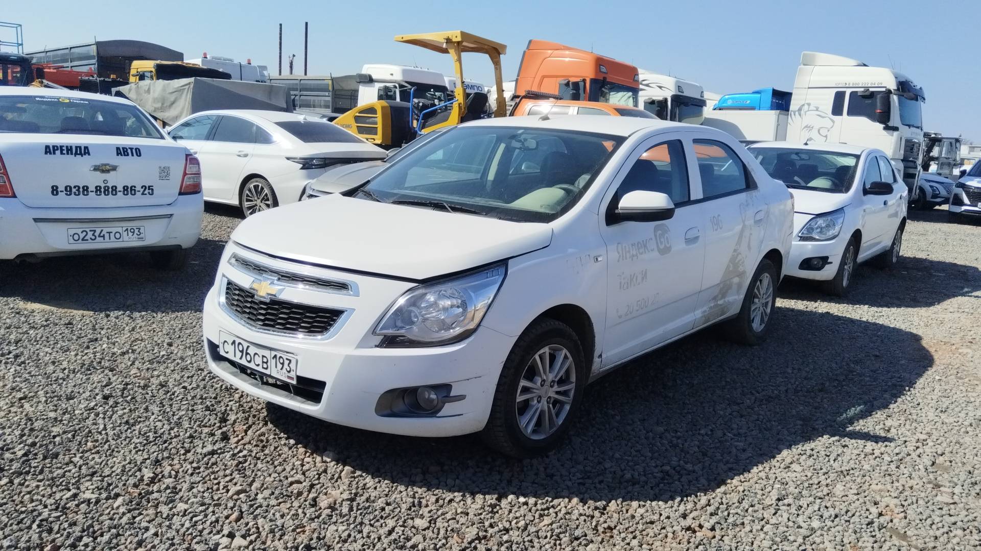 Chevrolet Cobalt,  87 574 км, 2023 года в лизинг