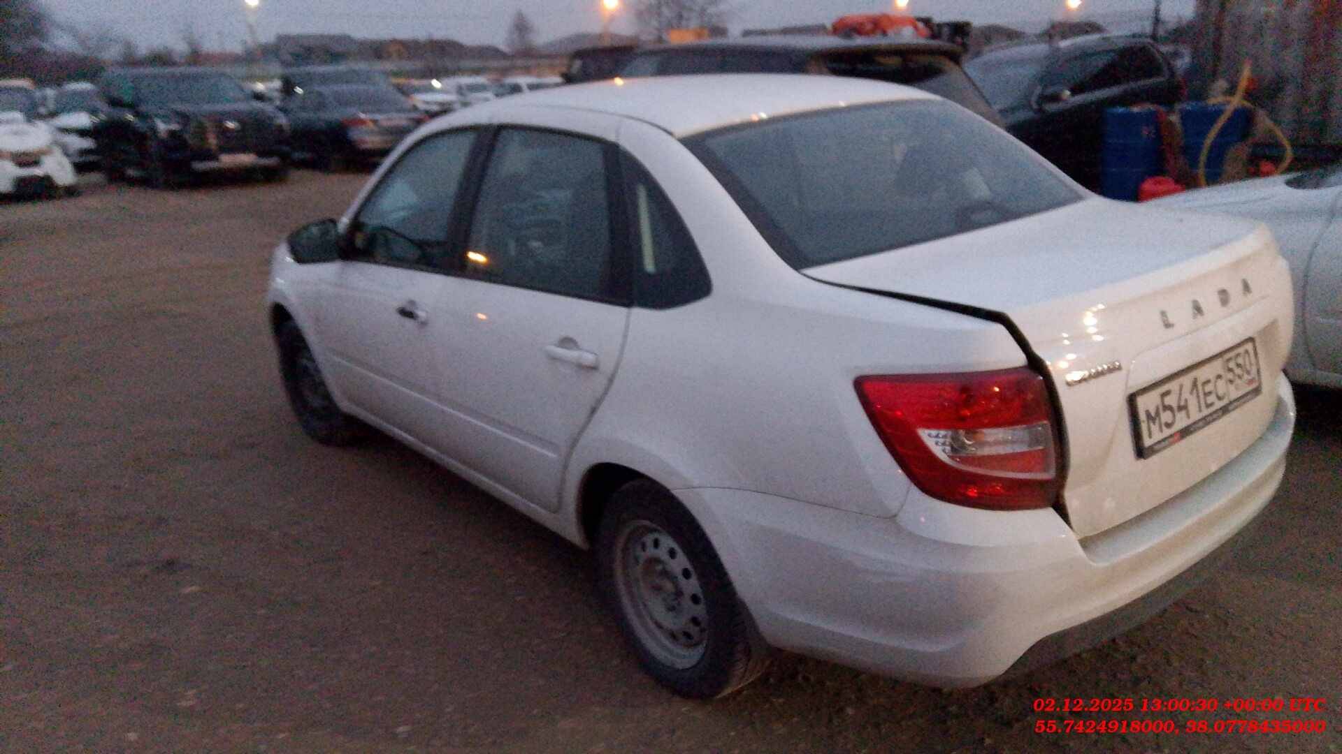 Lada Granta седан,  2 809 км, 2025 года в лизинг