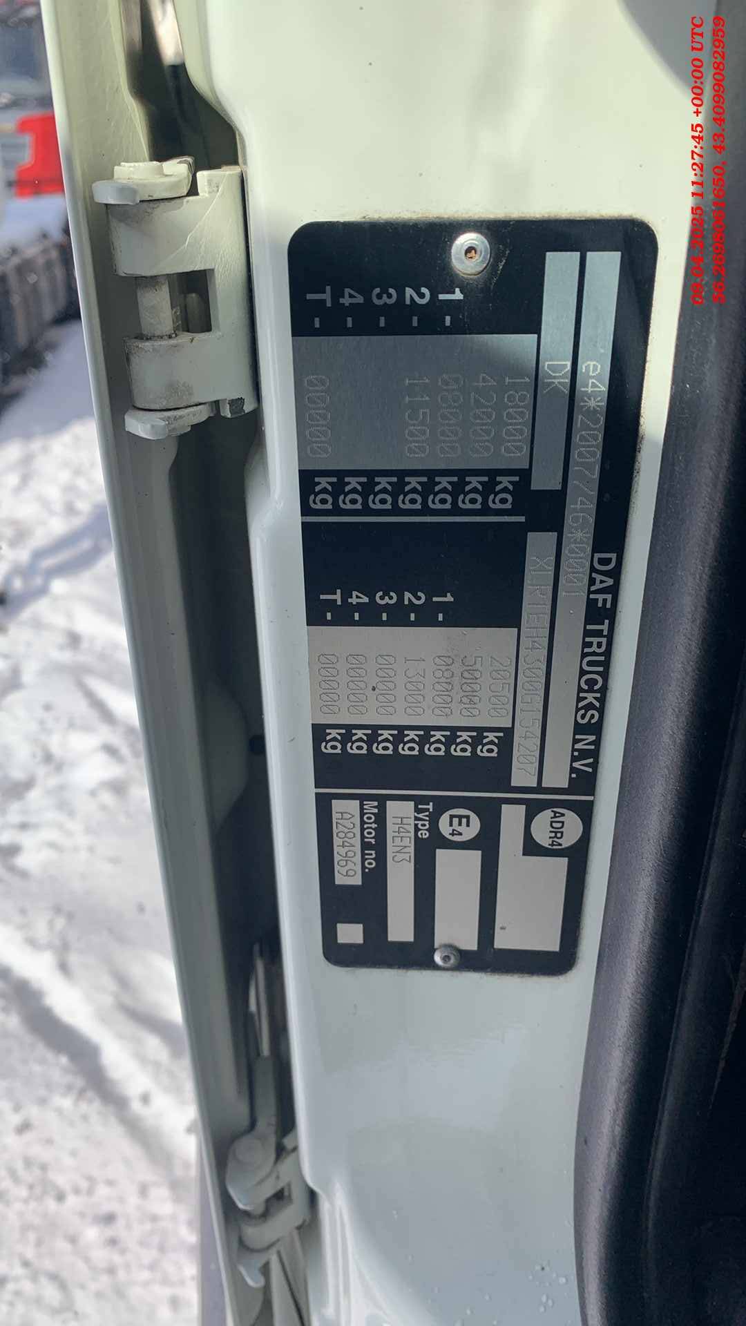 DAF XF 460 FT 4x2 Лот 000008858