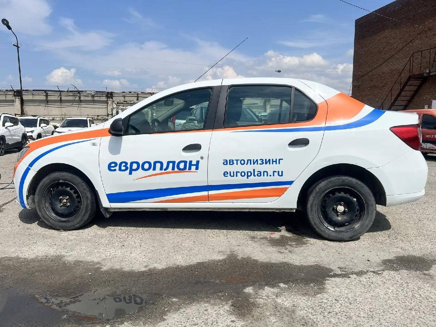 Renault Logan II,  139 803 км, 2019 года в лизинг