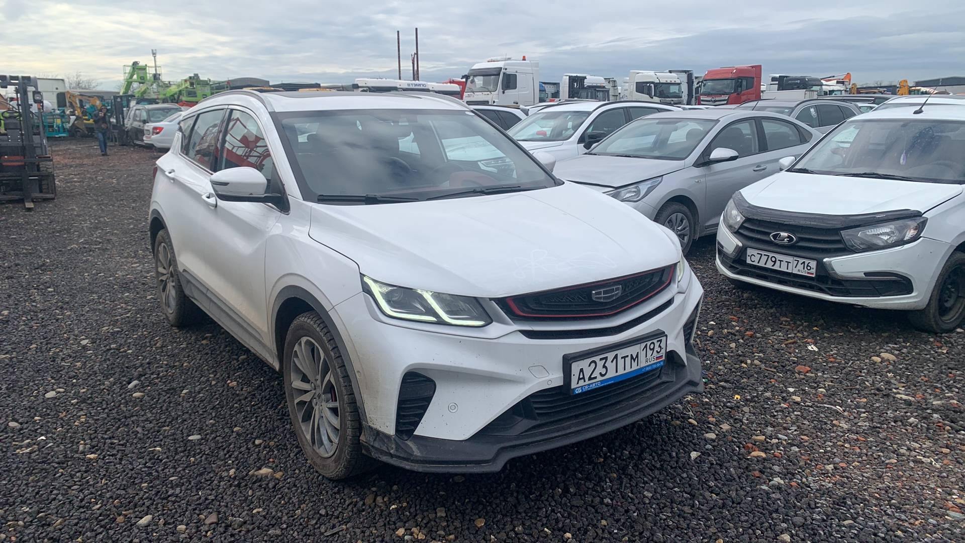 Geely Coolray,  46 316 км, 2023 года в лизинг