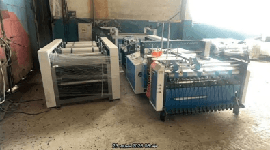 HEBEI HAOSEN LEITUO MACHINERY TECHNOLOGY HSQF-850*1400A Автоматическая машина для шитья-резки мешков из полипропилена, 2024 года в лизинг