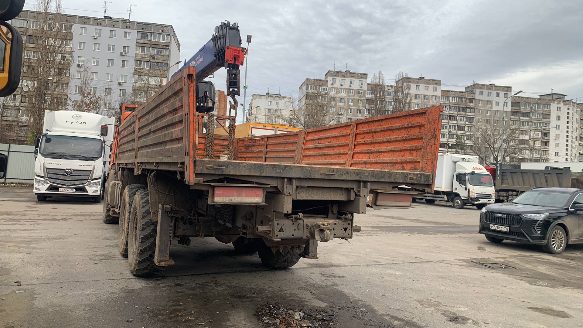 КАМАЗ 43118-50(E5),  69 414 км, 2019 года