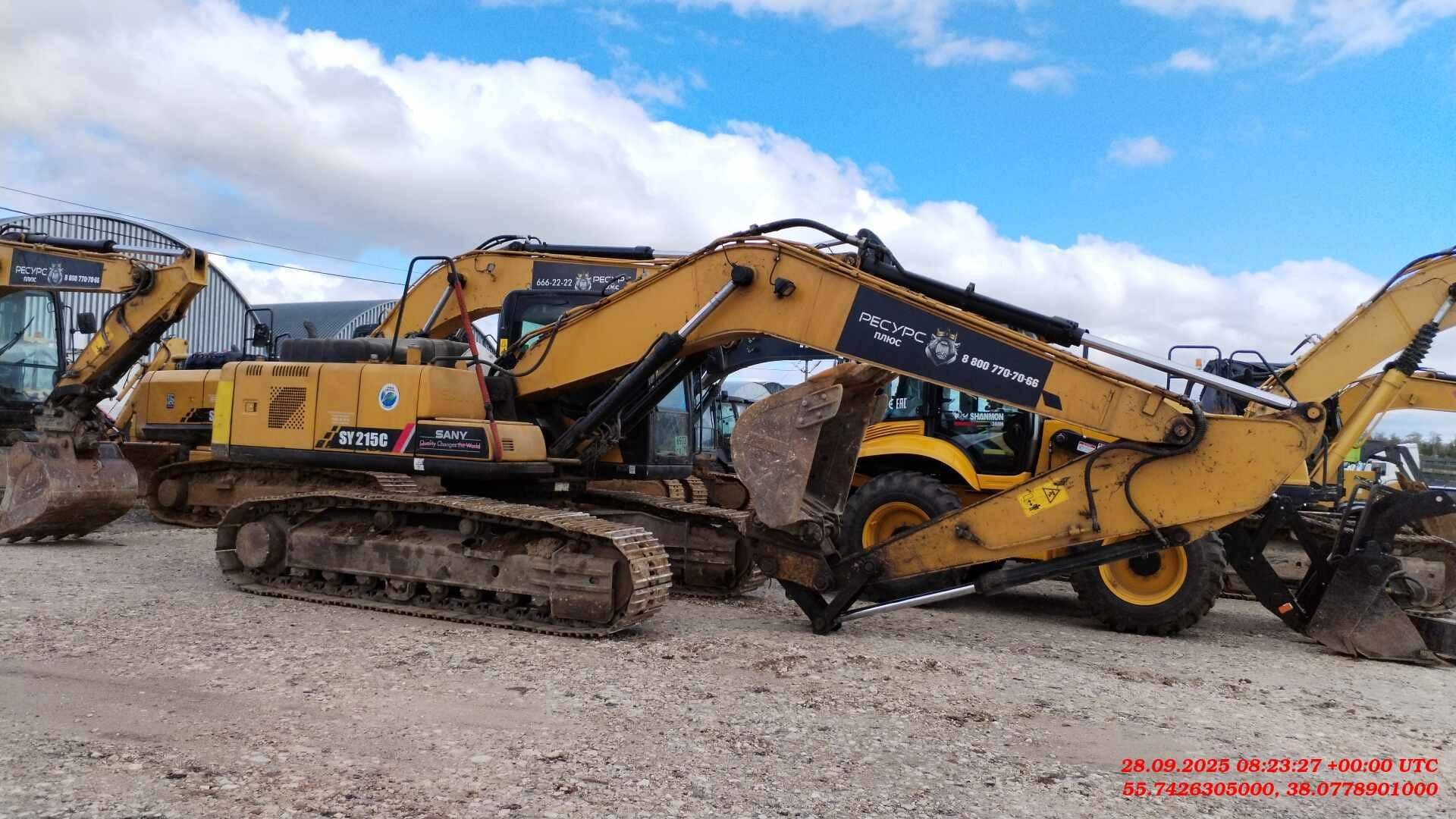 SANY SY215C, 2022 года в лизинг