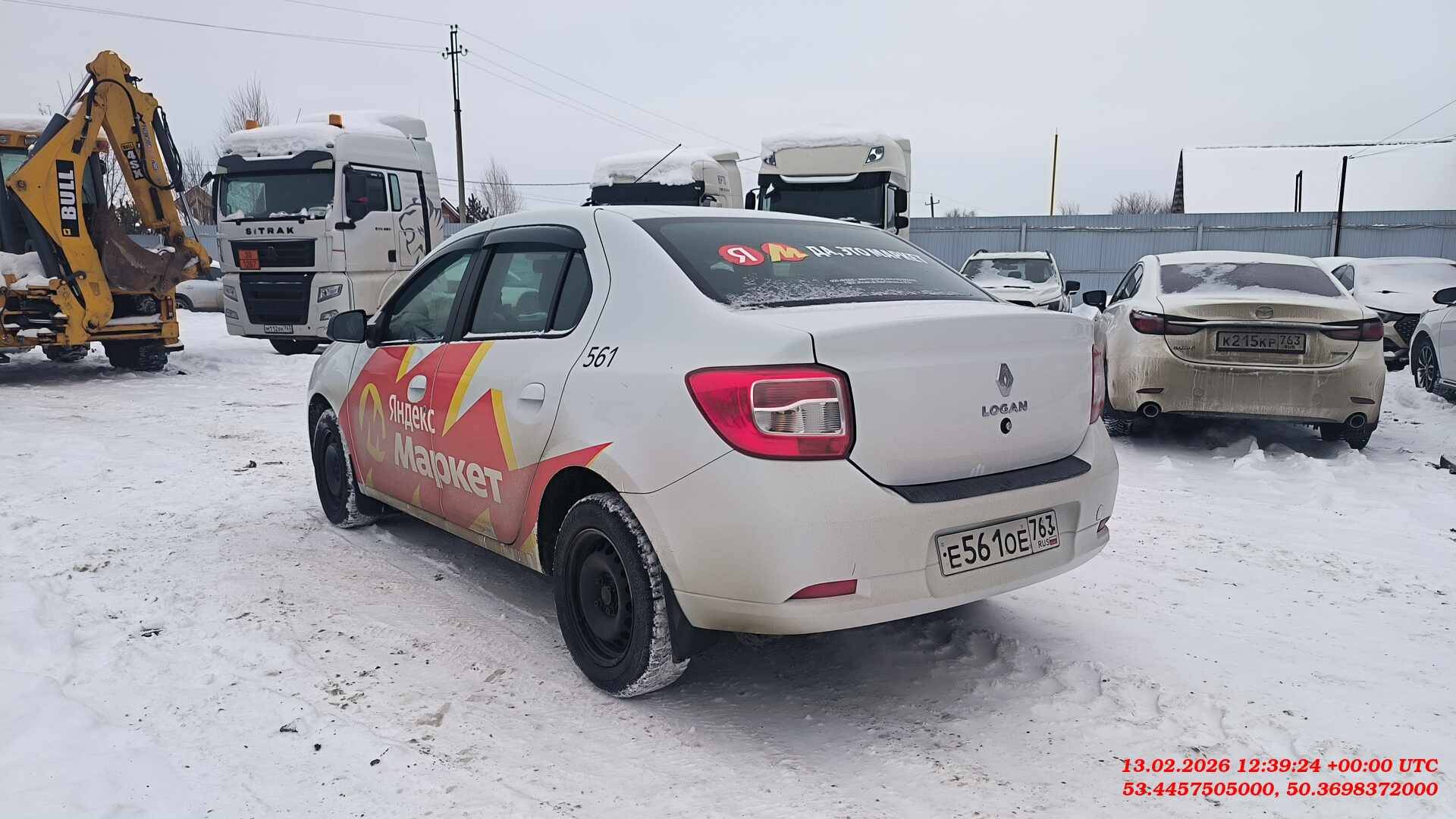 Renault Logan II,  203 765 км, 2022 года в лизинг