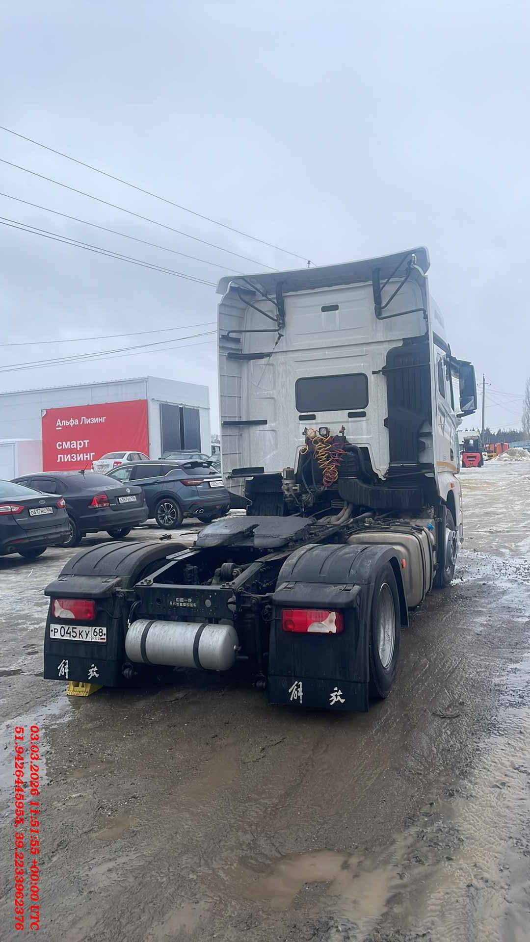 FAW CA4180P77K25E5 4x2,  351 391 км, 2023 года в лизинг