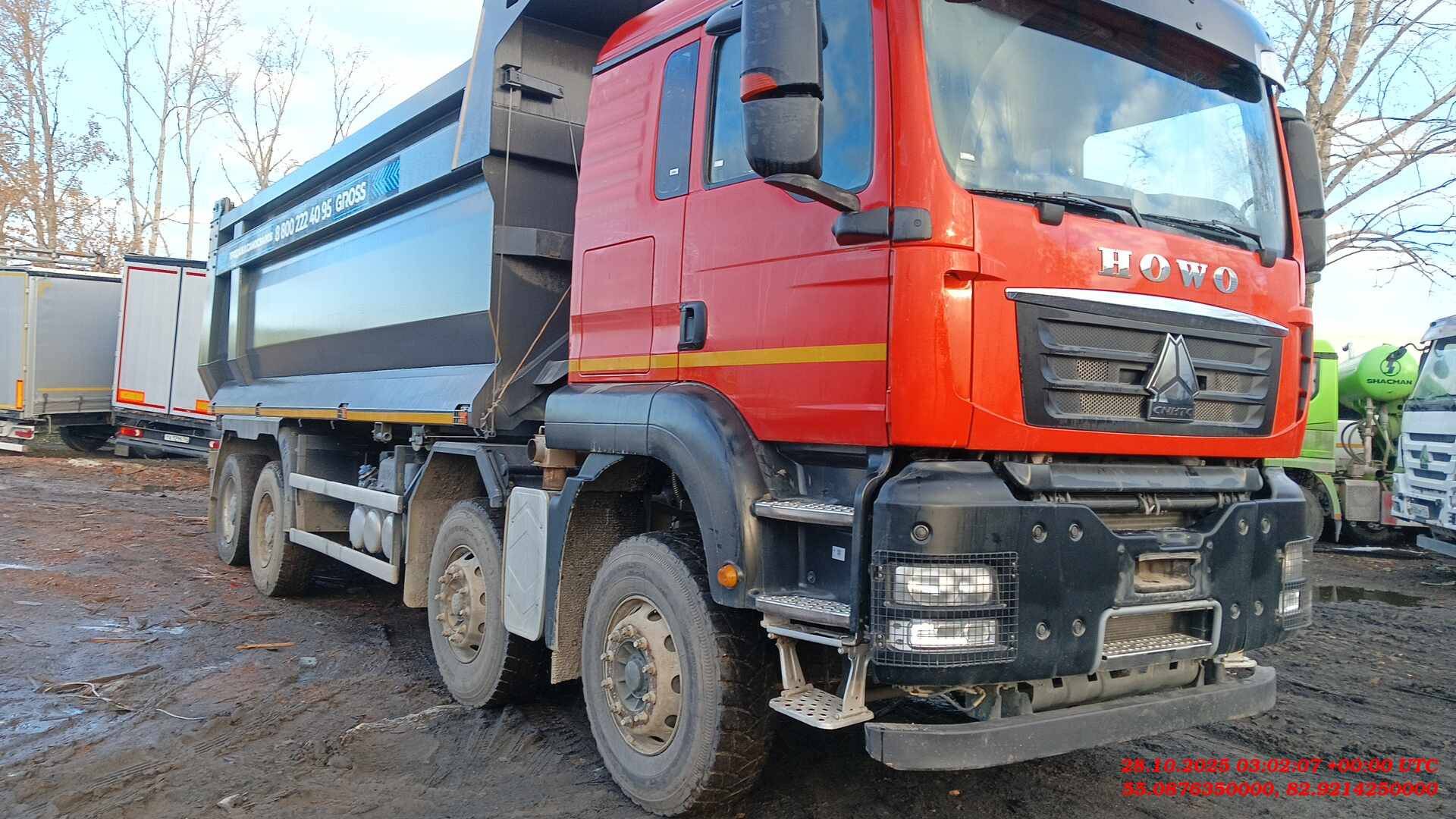 HOWO ZZ3317V386GE1 8х4,  54 548 км, 2024 года в лизинг